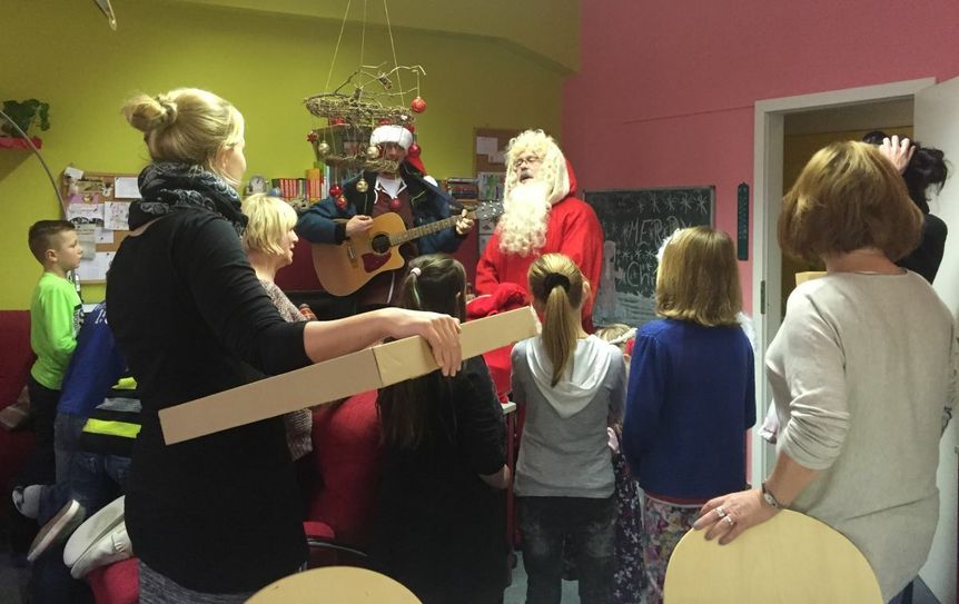 Die „Weihnachtslächeln“-Tour gibt es seit inzwischen seit 12 Jahren. Foto: PR