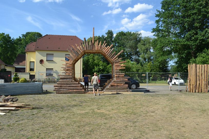 Die Vorbereitungen für das Dorfrock in Dörgenhausen laufen auf Hochtouren.