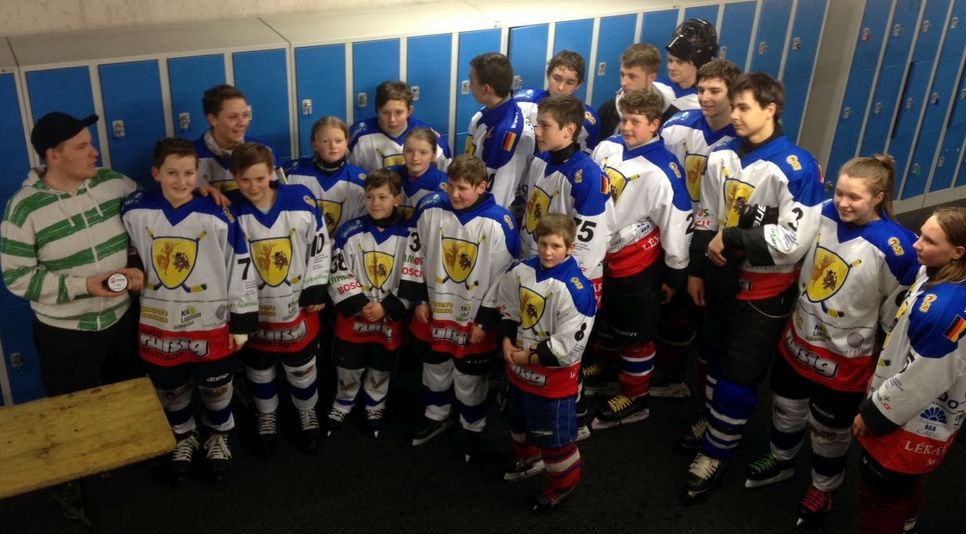 Das Sebnitzer Eishockey-Team.   Foto: Stadt