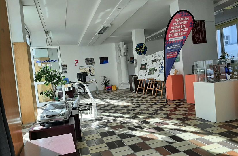 Blick in den Pop-Up-Store.