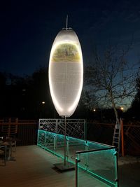 Lichtkunstaktion und Belebung der Innenstadt.