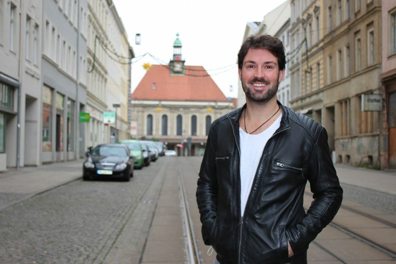 Marc Winkler arbeitet seit 2005 selbstständig als Gitarrist und Sänger. Foto: T. Keil