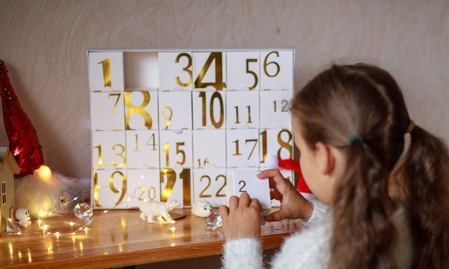 Was für eine Überraschung bietet der Adventskalen-
der heute?