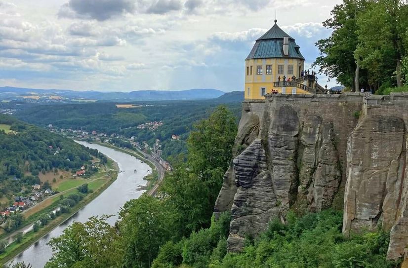 Diese grandiose Aussicht hat er jeden Tag.
