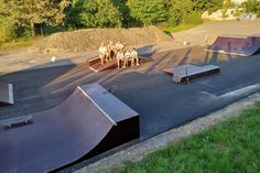 Eines der von der PfD geförderten Jugendprojekte war der Bau eine Skateranlage in Frankenthal im Jahr 2022.