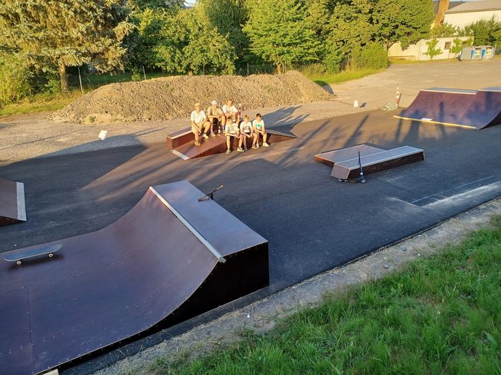 Eines der von der PfD geförderten Jugendprojekte war der Bau eine Skateranlage in Frankenthal im Jahr 2022.