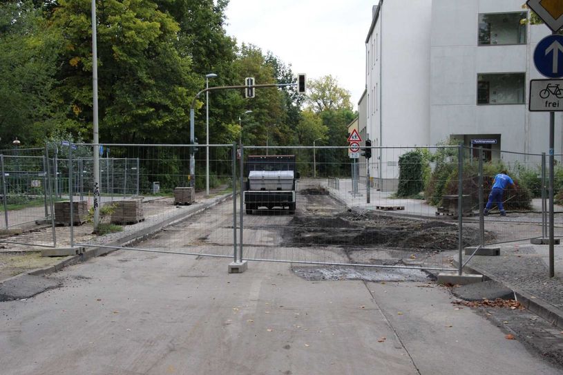 Die Bausumme für die städtischen Bauleistungen beträgt ca. 345.000 Euro. Foto: jho
