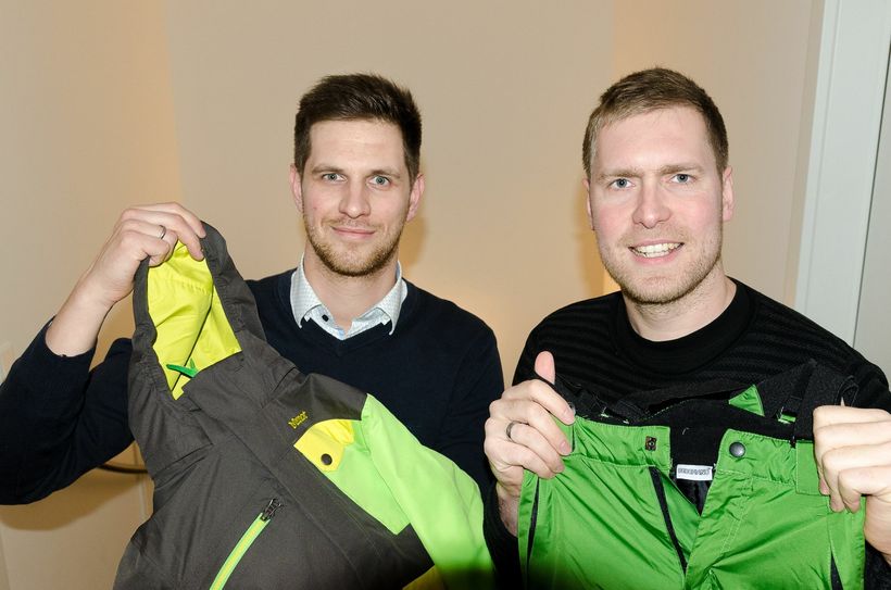 Tom Schulz und Marcus Weinreich (rechts) haben Dropkid gegründet. Foto: Schulz
