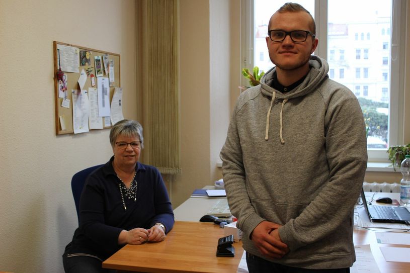 Gaby Seyferth und Steffen Heidicke beraten in Görlitz Opfer von Straftaten. Foto: Keil