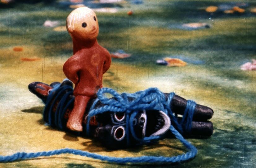 "Peter und der Wolf", Günter Rätz, 1973.