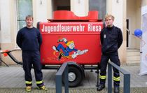 Die Jugendfeuerwehr feiert ihren 75. Geburtstag auf der Automeile.