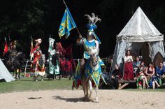 Die Ritter erobern den Wildpark.