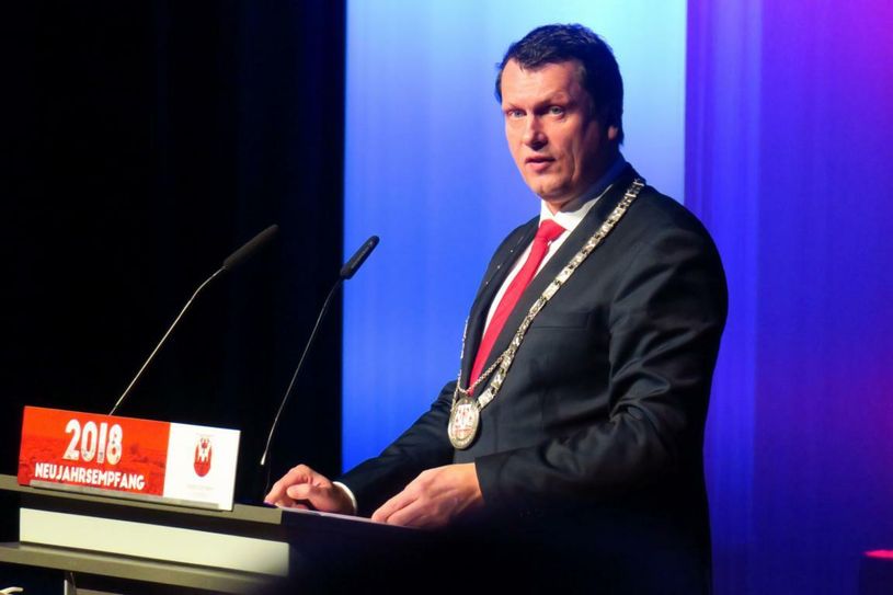 Neujahrsempfang der Stadt Cottbus am 10. Januar in der Stadthalle. Foto: jho