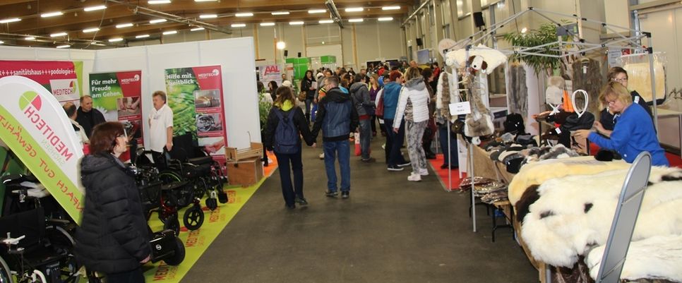 Es ist bereits die dritte Ausgabe der Löbauer Pflegemesse. In den vergangenen Jahren strömten jeweils rund 5000 Besucher in die Messehallen. Foto: Keil