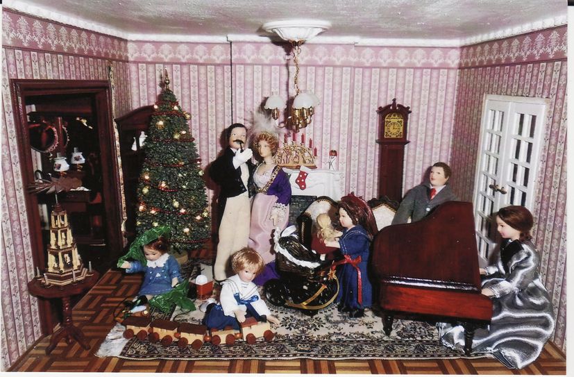 Puppenstuben und Kaufmannsläden sind das Thema der Weihnachtsausstellung Foto: PR