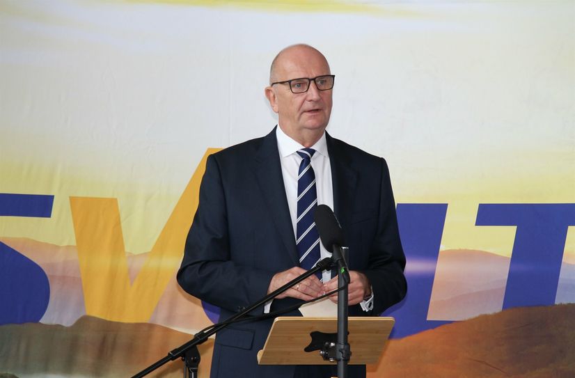 Brandenburgs Landesvater Dietmar Woidke.