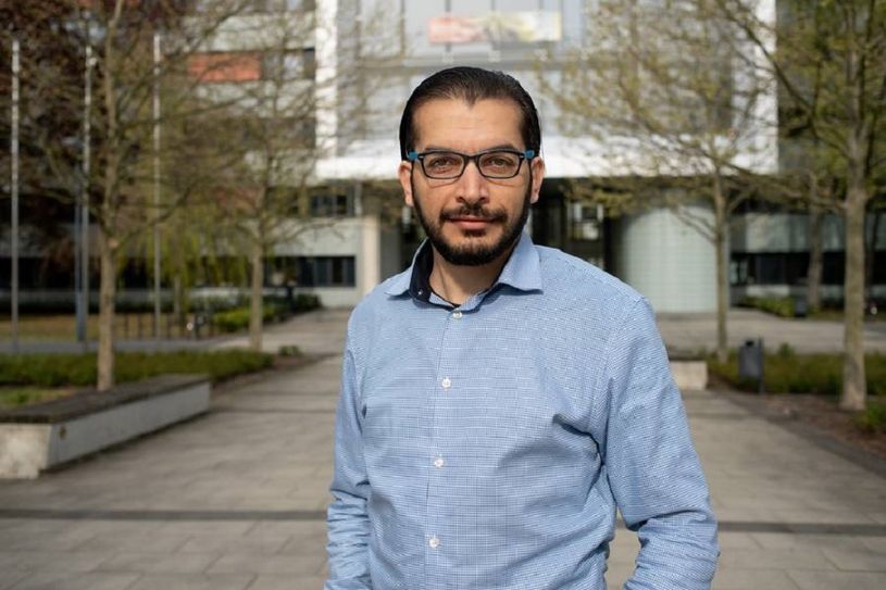 Der DAAD-Preisträger 2020 Nabil Abo Nasser vor