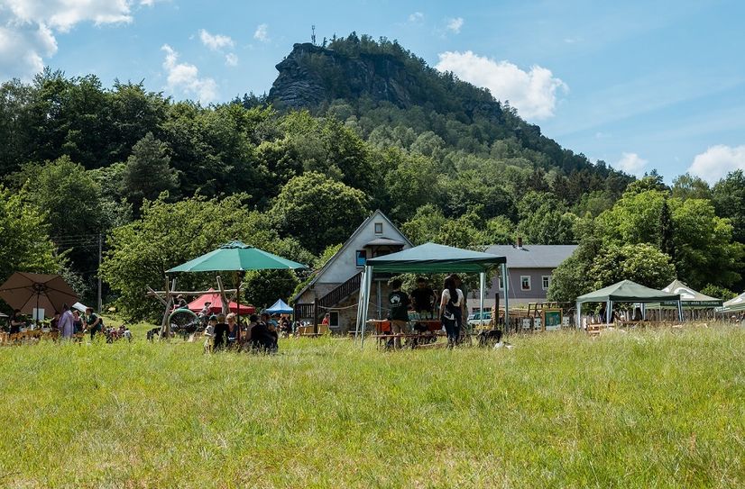 Das Sellnitzfest am Fuße des Liliensteins ist das große Familienfest im Nationalpark.