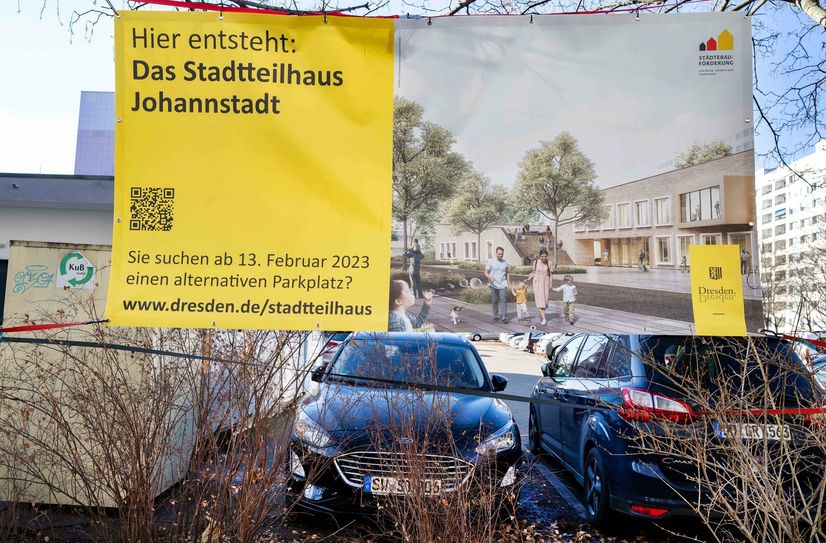 Ab 13. Februar kann man hier nicht mehr parken.