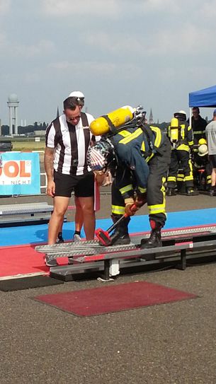 Hagen Mooser auf der Keiser Force Machine. Foto: C. Mooser