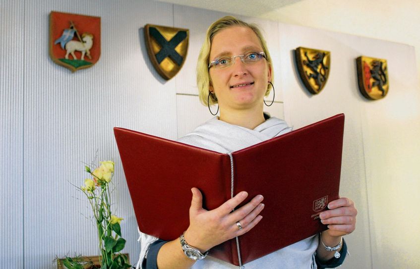 Standesbeamtin Christin Weber. Foto: Stadtverwaltung Meißen
