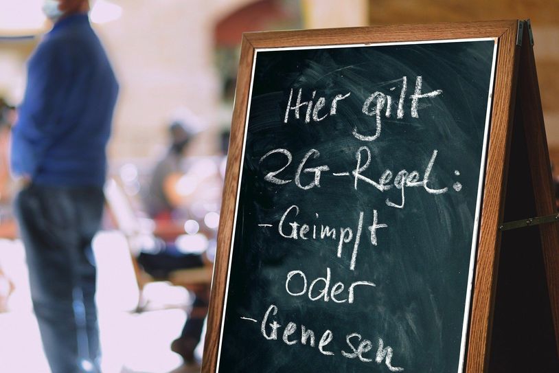 Die 2G-Regel gilt jetzt auch in »nicht-systemrelevanten Teilen« des Einzelhandels. Foto: geralt/pixabay