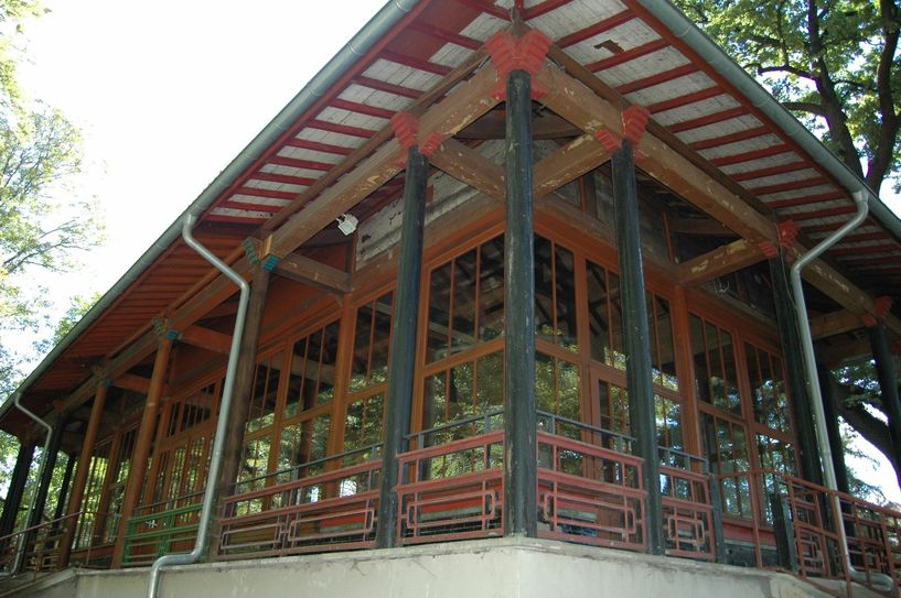 Der Chinesische Pavillon im Stadtteil Weißer Hirsch. Foto: Pohl