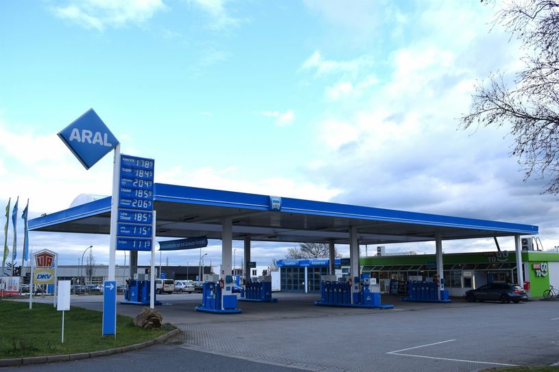 Die Aral-Tankstelle an der Löbauer Straße wurde Heiligabend überfallen.