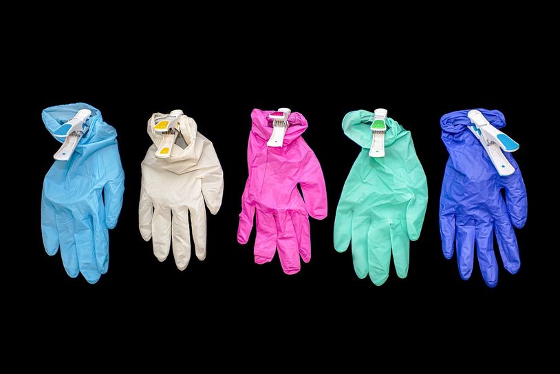 Auch 30 Millionen Einweghandschuhe sollen im neuen Reservelager des Freistaates vorrätig sein. Foto: pixabay