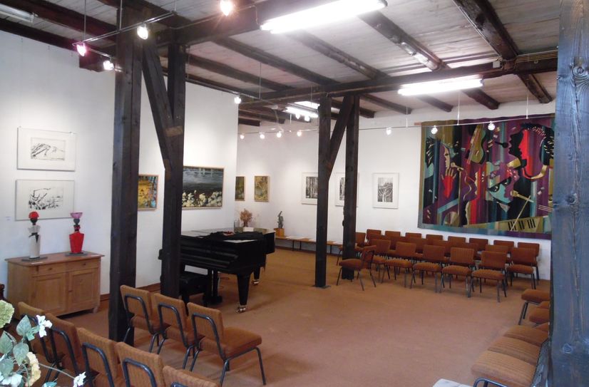 Blick in die Ausstellung.