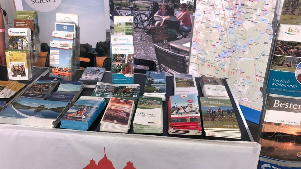 Der Tourismusverband Dahme-Seenland e.V. ist mit einem Stand auf der VELOBerlin vertreten.