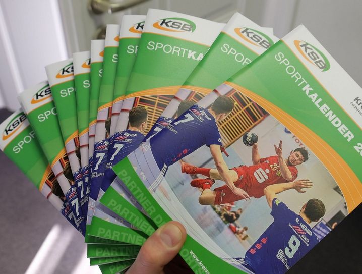 Sportkalender aus dem Jahr 2020. Foto: KSB