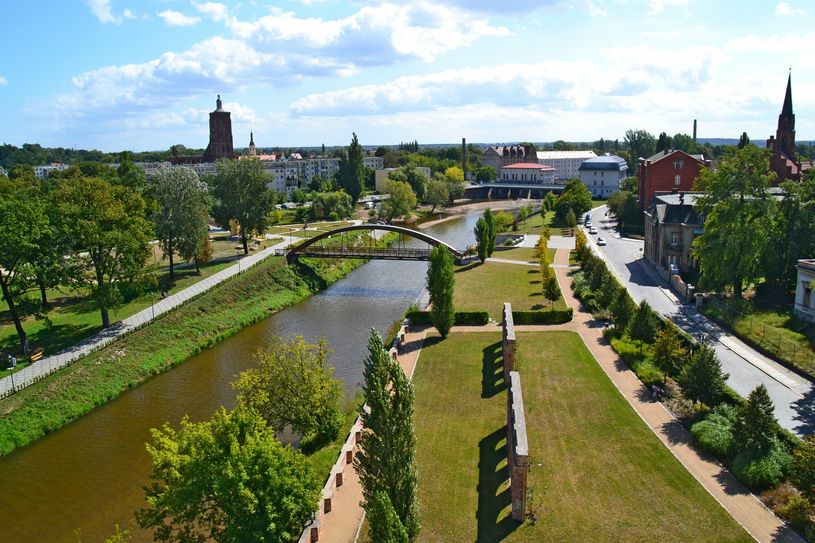 Zu den Seenlandtagen in die Doppelstadt Guben-Gubin an der Neiße.
