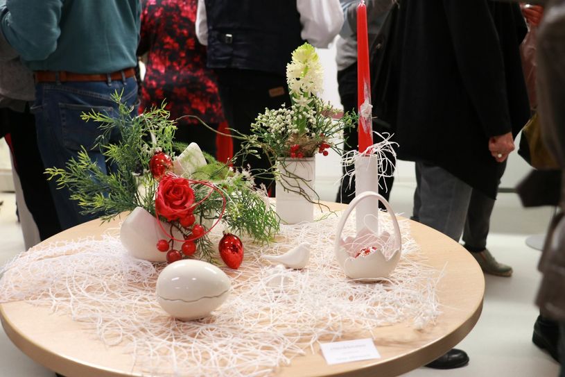 Impression aus der Osterausstellung 2019. Foto: Stadt Guben