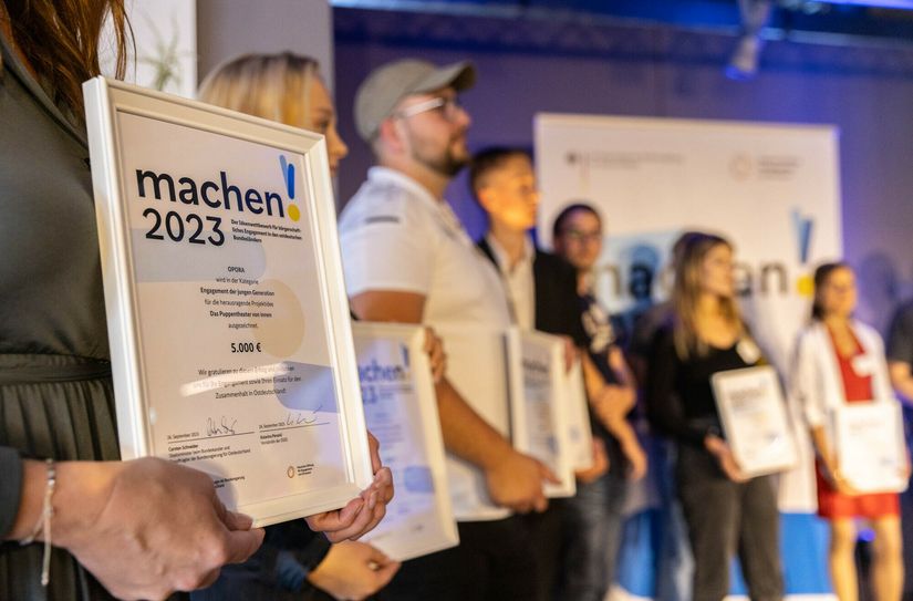 Insgesamt wurden 106 Projekte ausgezeichnet.