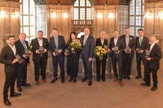 Zehn verdienstvolle Persönlichkeiten erhielten die Ehrenmünze der Landeshauptstadt Dresden.