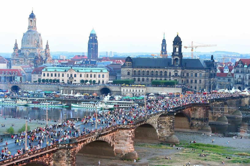 Rund 550.000 Besucher werden am Wochenende wieder im Stadtzentrum erwartet. Fotos: Jörn Wolf