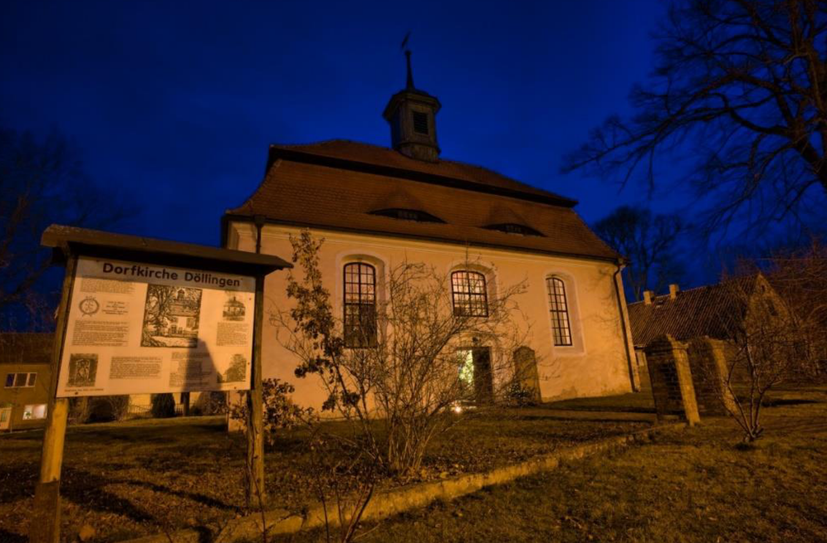 Dorfkirche in Döllingen.