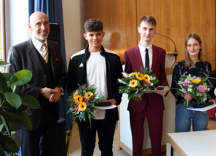 Verleihung der Ratsmedaille von Bautzen.