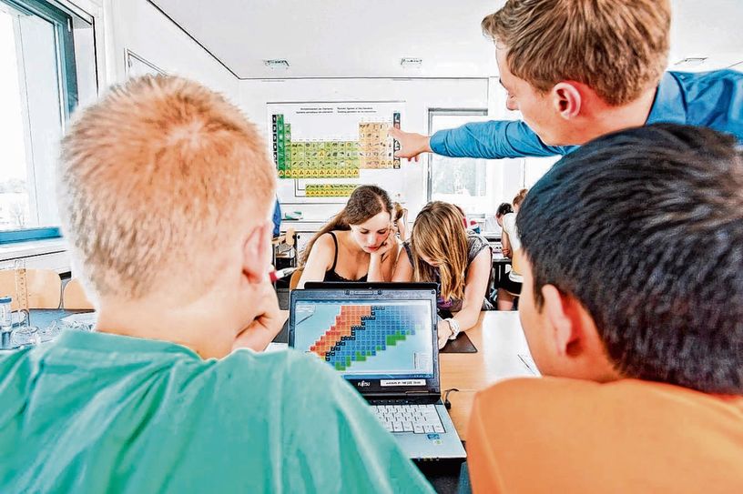 Im HZDR-Schülerlabor DeltaX können Schüler zum Thema „Radioaktivität und Strahlung“ experimentieren. Foto: HZDR/A. Forner