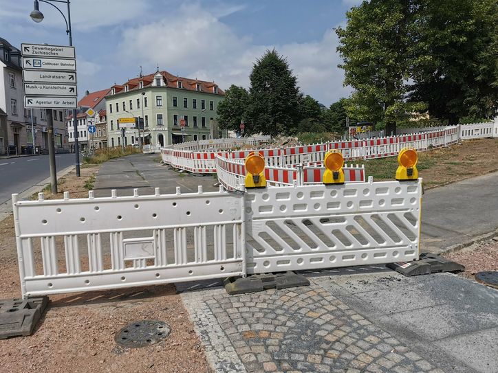 Bau an der Beethovenallee geht nach Umplanungen bald weiter.