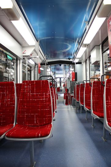Hoffentlich sieht es innen noch lange so neu aus... Foto: Cottbusverkehr