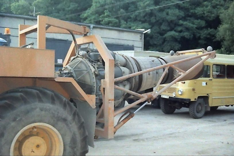 Die gestohlene Turbine. Foto: Polizeidirektion Görlitz