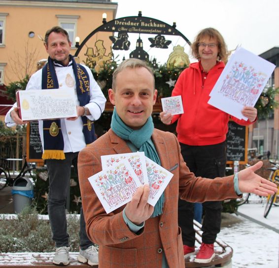 Tino Gierig, Alexander Teich und Kay Leonhardt (v.l.) Foto: Pönisch
