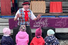 Ein buntes Programm erwartet auch die Jüngsten aufu dem Sebnitzer Marktplatz.