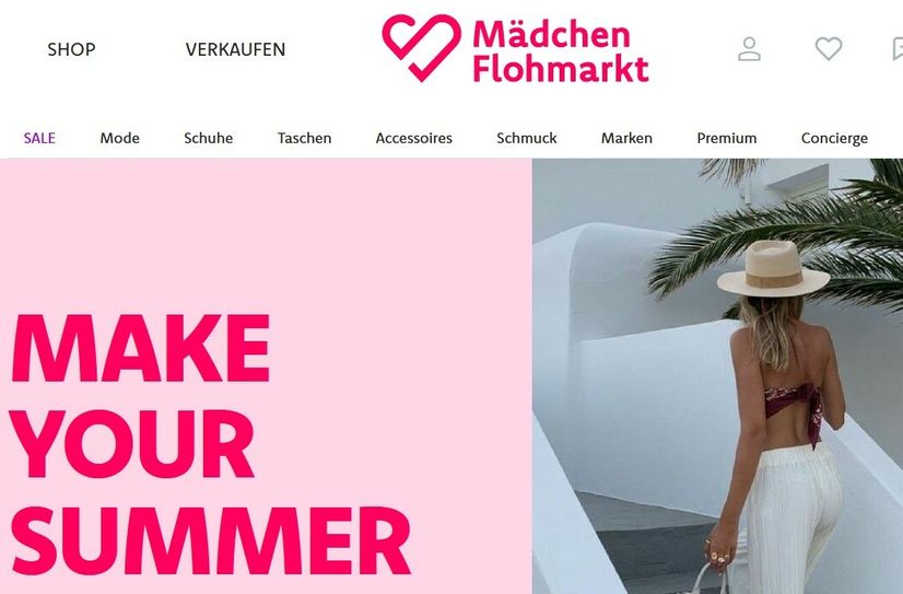 Auf www.maedchenflohmarkt.de kann man gebrauchte Kleidung und Accessoires kaufen und verkaufen.