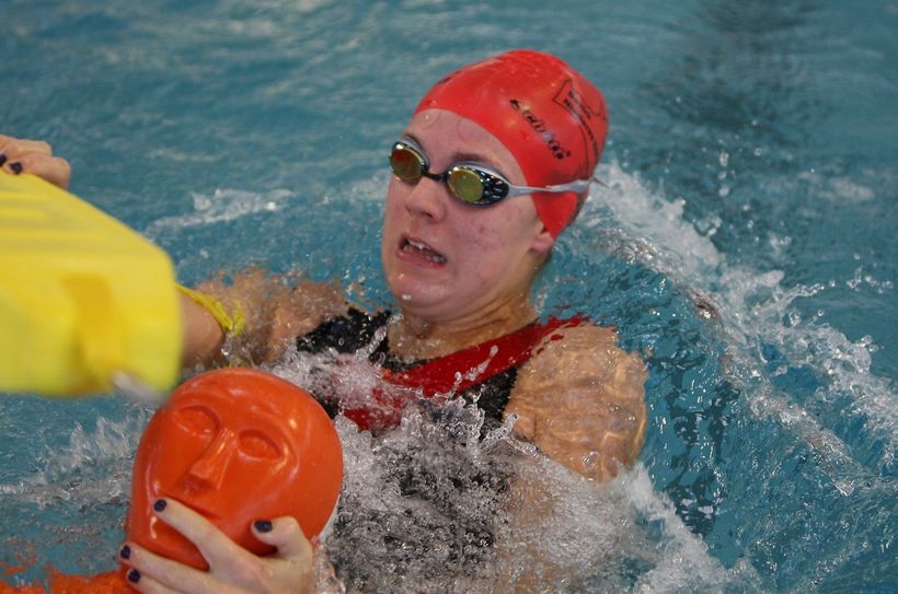 Undine Lauerwald (16) aus Meißen, wurde Deutsche Meisterin. Fotos: D. Förster