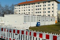 Die Containerlösung vom Sachsenplatz.