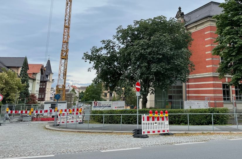 Die Bauarbeiten an der Parkschule haben im Juni begonnen.