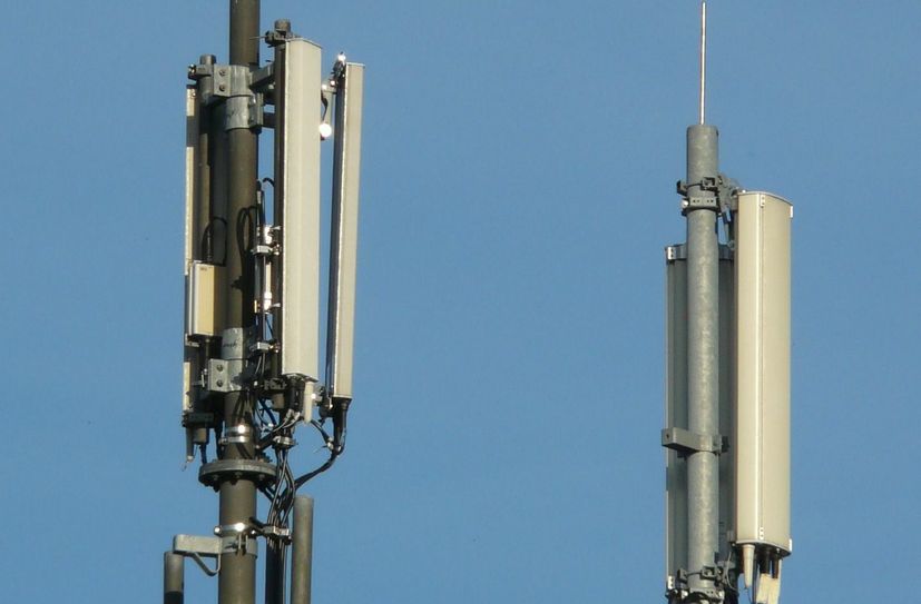Funkmasten für den Mobilfunk.